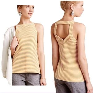 Anthropologie Deletta Isa Striped Tank
